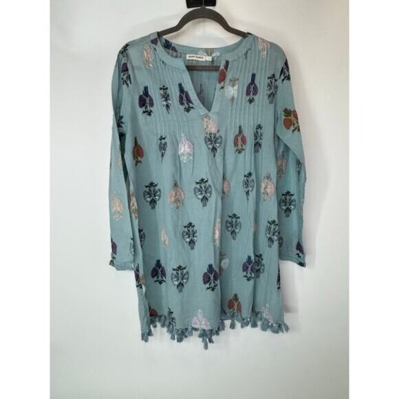 Roller Rabbit klokke flower ziva tunic dress S - Picture 4 of 8